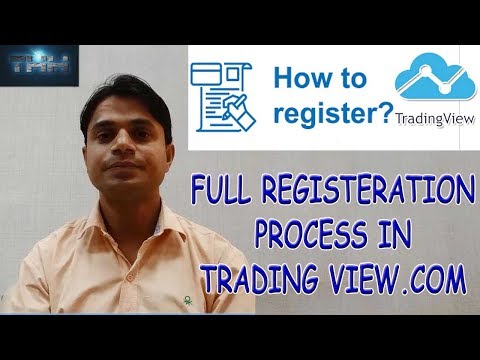 What is Trading View | How to Register in TradingView.com | How to open an account in TradingView Video