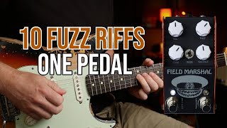 Video thumbnail for 10 Fuzz Riffs - One Pedal | ThorpyFX Field Marshall (Pedal Demo) by Let's Play All