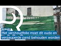 Het Dordtse Teerlinkpand is ingepakt met vershoudfolie