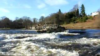 preview picture of video 'Campsie Linn Perthshire Scotland'