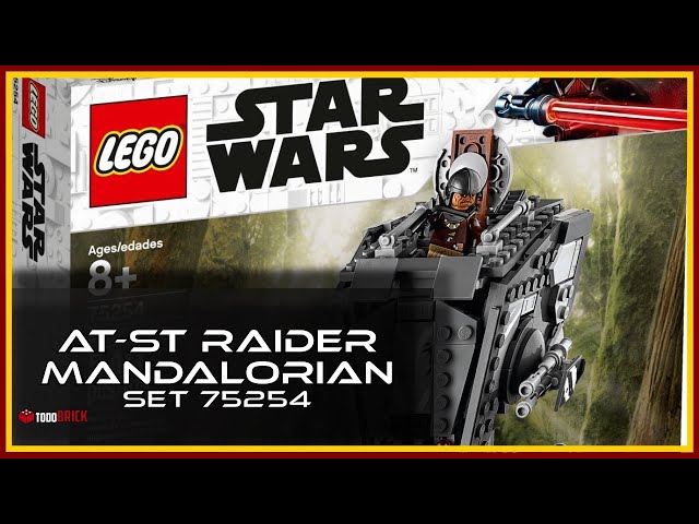 Vídeo relacionado con LEGO 75254 Star Wars Asaltador AT-ST, Juguete de Construcción para Niños a Partir de 8 años con 4 Mini Figuras y 4 Armas
