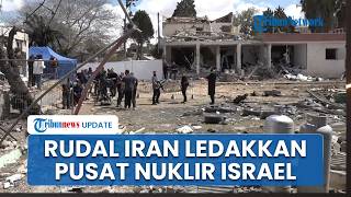 Pusat Nuklir Israel Meledak Hebat Diserbu Rudal Iran: Rumah-rumah Rusak Parah, Ratusan Warga Terluka