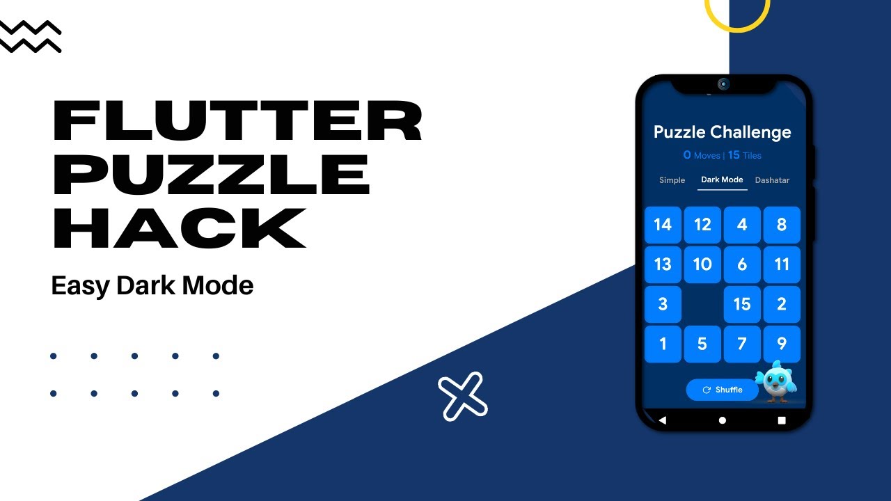 Dark Mode - Flutter Puzzle Challenge
