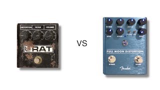 Video thumbnail for 1985 ProCo RAT vs Fender Full Moon Distortion by shnobel