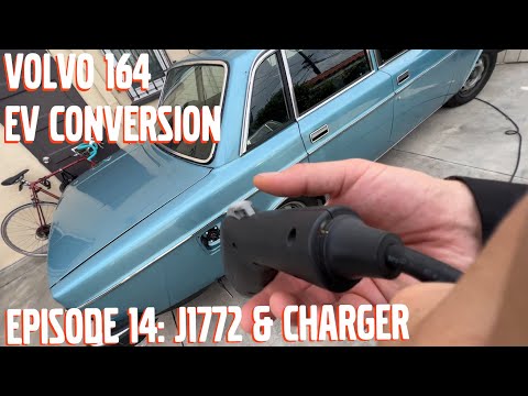 1975 Volvo 164 EV Conversion Part 14 - J1772 wiring, Elcon 3.3kW Charger Install