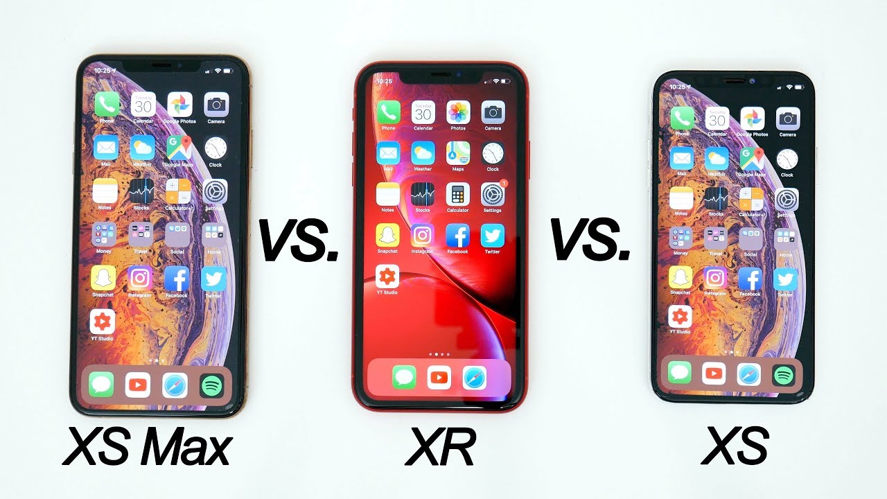 iPhone XR vs iPhone XS vs iPhone XS Max Full Comparison!