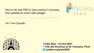 How to do real TDD in data science? A journey from pandas to polars with pelage!