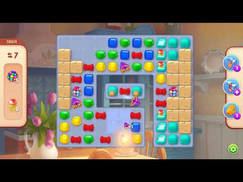 Homescapes level 1864 - 14 Moves - No Boosters #Bubunka