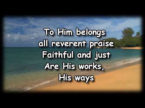 The Fear Of The Lord - Tommy Walker - Worship Video with lyrics