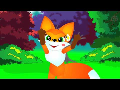 Песня про лисичку и ворону. Басня Крылова для детей