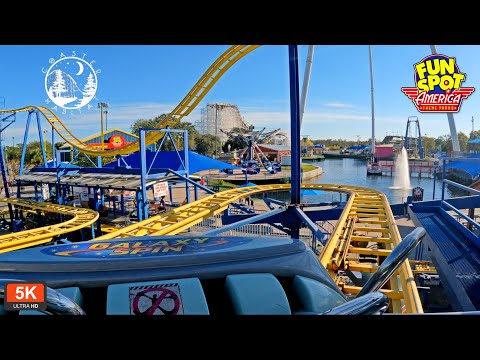 On-ride point of view of Galaxy Spin
