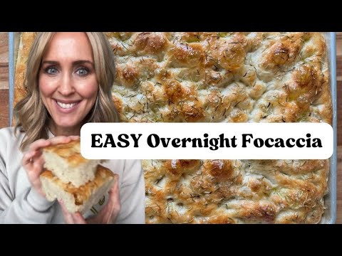 Easy Overnight Focaccia Recipe