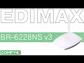 Беспроводной маршрутизатор Edimax BR-6228nS v3 (N150, 1*Wan, 4*Lan, антенна 5 dBi) - відео