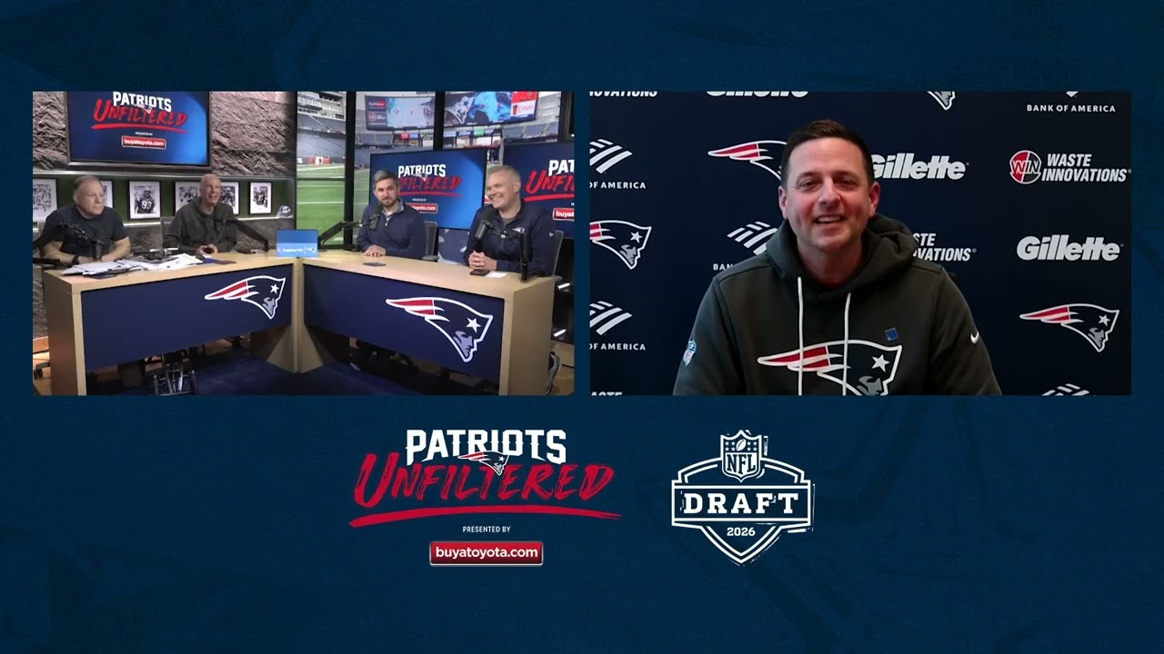 Eliot Wolf Joins Patriots Unfiltered to Discuss Caleb Lomu & Day 2 Patriots Draft | 2026 NFL Draft