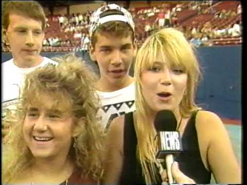 Deep Purple ( Ritchie Blackmore) with Guns N’ Roses & Aerosmith at Giants Stadium USA in August '88.