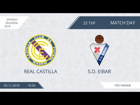 AFL18. Spain. Segunda. Day 25. Real Castilla - Eibar.