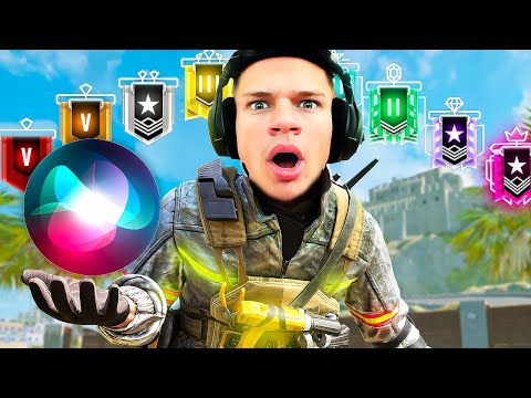 Siri Picks My Operator vs EVERY Rank... (Rainbow Six Siege)