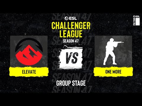 Elevate vs. One More - ESL Challenger League S47 - NA