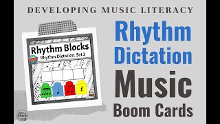 Rhythmic Dictation, Set 3 | Online Activities for the Elementary Music Classroom & Distance Learning