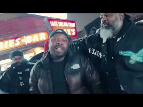 GREG GEEZ & HOLLOWMAN ON THE CORNER OF BROAD AN ERIE IN FRONT OF MAXs (famous cheesesteaks)