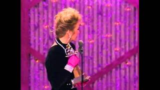 Tanya Tucker Wins Top Video of the Year For &quot;Two Sparrows in a Hurricane&quot; - ACM Awards 1993