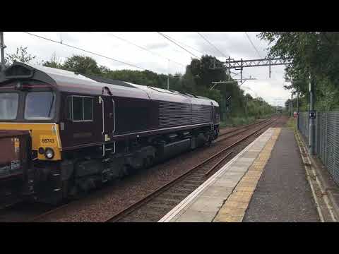 6M63| Glen M.O.D to Carlisle N.Y| 66743 Gets Away From Gartcosh