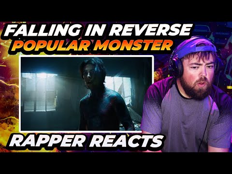 RAPPER REACTS to Falling In Reverse - "Popular Monster"