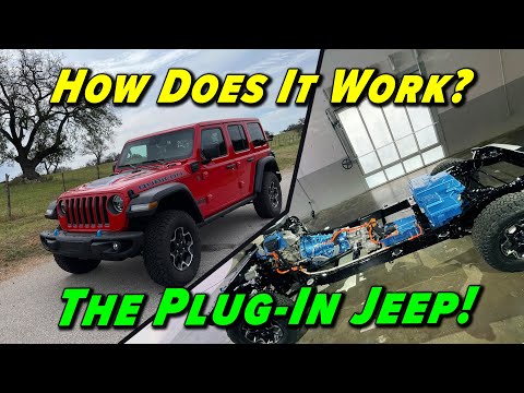 How Does Jeep's New Plug In Hybrid System Work? | 2022 Jeep Wrangler 4xe