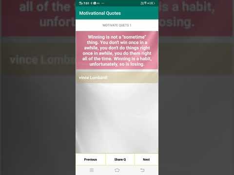 Motivational Quotes Video