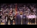 Marvin Gaye Sings the United States National Anthem at the 1983 NBA Allstar Game