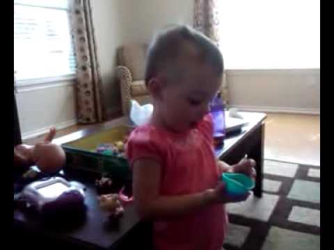 Asra sing happy birthday