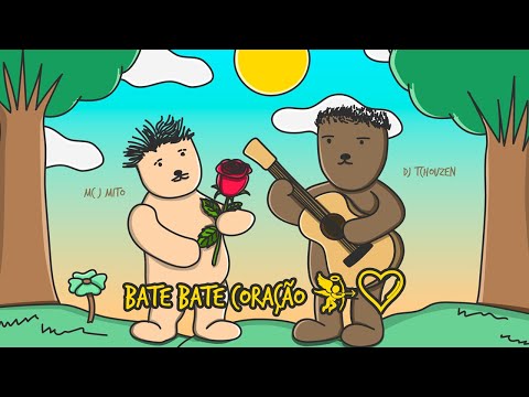 MC J Mito e DJ Tchouzen - BATE BATE CORAÇÃO ❤️ ( Áudio Oficial ) Visualizer