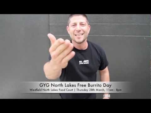 Dia do Burrito Grátis GYG North Lakes