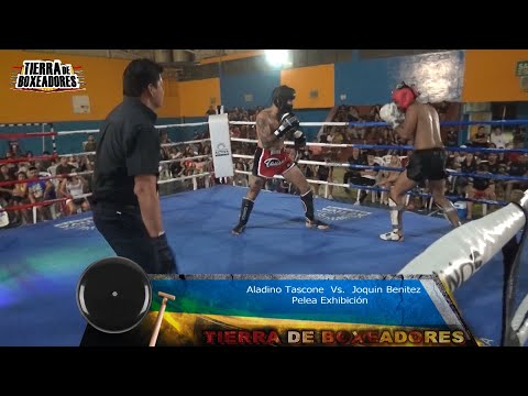 2° Pelea Exhibición   Aladino Tascone Vs  Joquin Benitezr    Kick Boxing Cinco Saltos 11 03 23