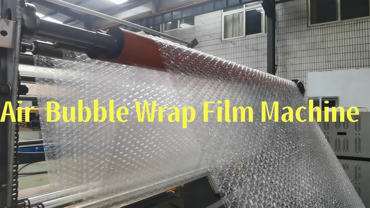 China Advanced Good quality  Factory Live  LDPE LLDPE Air Bubble Wrap Film Extrusion Machine