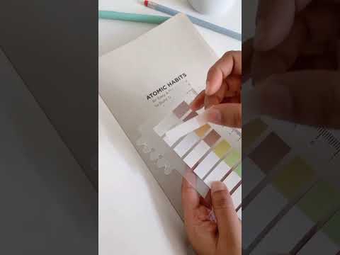 Minimal Translucent Index Sticky Note Tabs