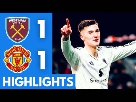 West Ham vs Manchester United (1-1) Highlights | Premier League 2025/26