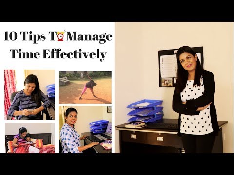 Time Management:10 Tips To Manage Time Effectively (2018) Video