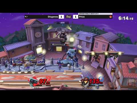 DDD 56 SSBU Grand FInals - Diogenes (ROB) vs Price (Samus)