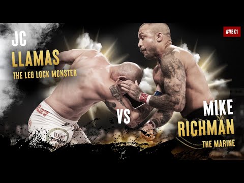 Headbutt or Strike? Mike "The Marine" Richman vs JC "The Leglock Monster" Llamas - Full fight (VBK1)