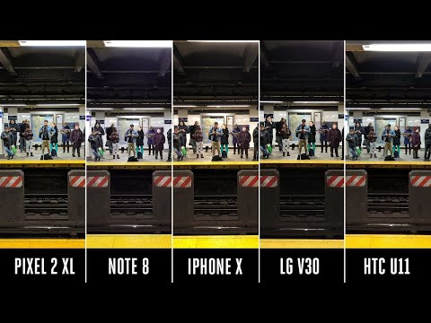 Camera shootout: iPhone X vs. Pixel 2 vs. Note 8