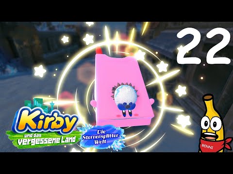 SCHLITTEN-KIRBY - Kirby und das vergessene Land + Sternensplitter-Welt - Let's Play Folge 22