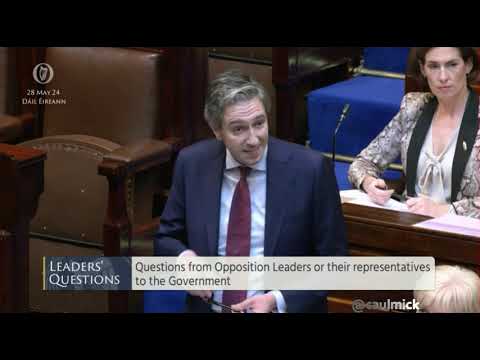 Leaders' Questions (full) May 28th, 2024 #Dáil #LQs