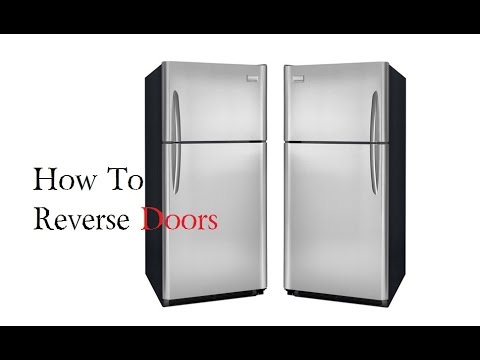 How To Reverse Fridge Doors Frigidaire Refrigerator Frigidaire