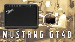 Fender Mustang GT 40 - відео NaN