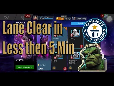 Act 7.2.4 Lane Clear in Less then 5 Mins - MCOC