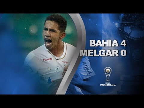 Gols e lances de Bahia x Melgar