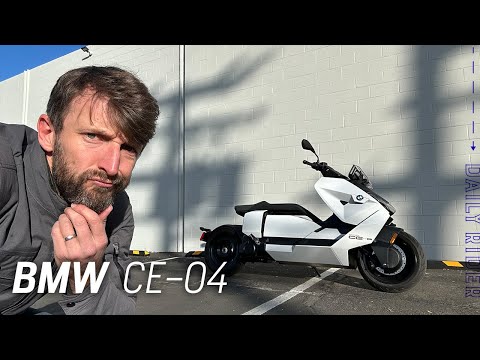Thumbnail for 2023 BMW CE 04 Review | Daily Rider by BMW CE 04