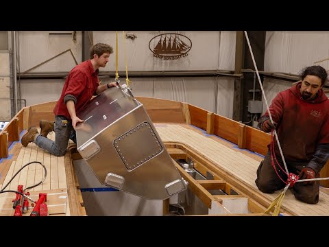 Diesel tank install (rebuilding Tally Ho ep147)