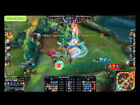 SKT T1 Faker  Fizz vs Twisted Fate____Highlights(롤 페이커 피즈 vs 트위스트페이트 하이라이트)